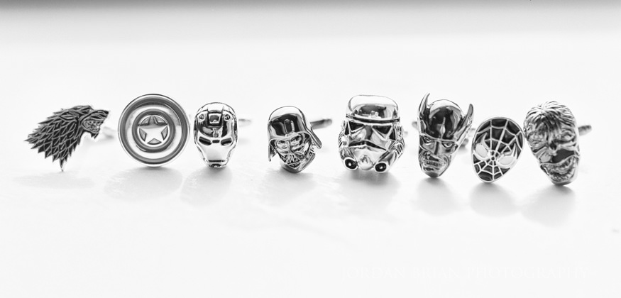 Groomsmen cufflinks Omni Hotel Philadelphia