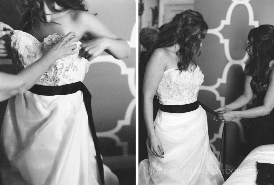 Bridal preps Hotel Monaco Philadelphia