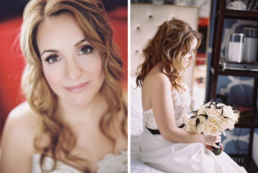 Bride portraits Hotel Monaco Philadelphia