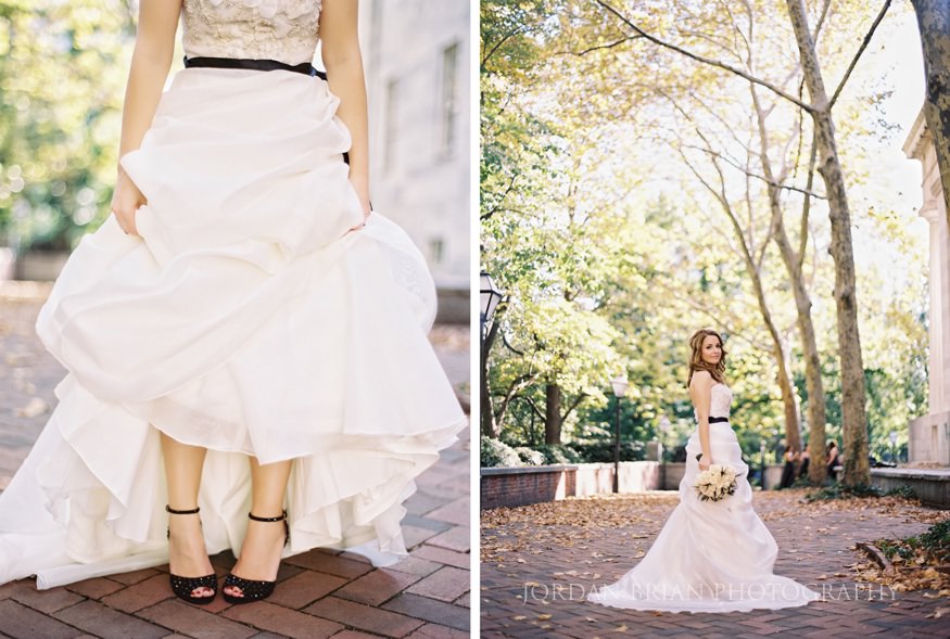 Bride Portraits Second Bank of the US philadelphia