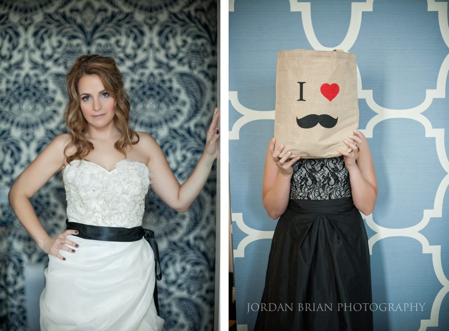 Bride portrait Hotel Monaco Philadelphia