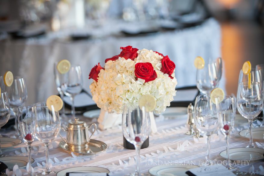Center piece idea Down Town Club reception