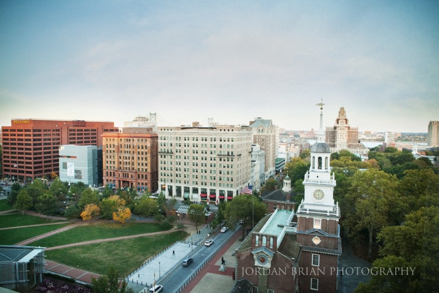 View from Down Town Club Wedding