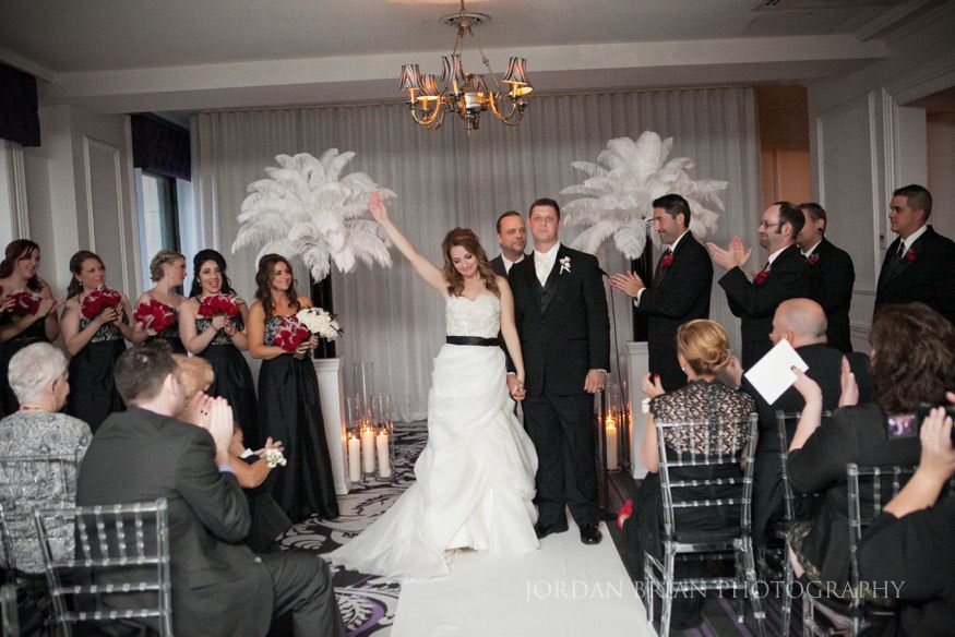 processional Down Town Club Ceremony