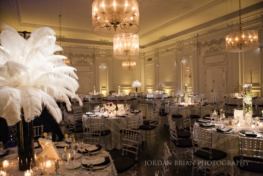 Wedding event decor Down Town Club