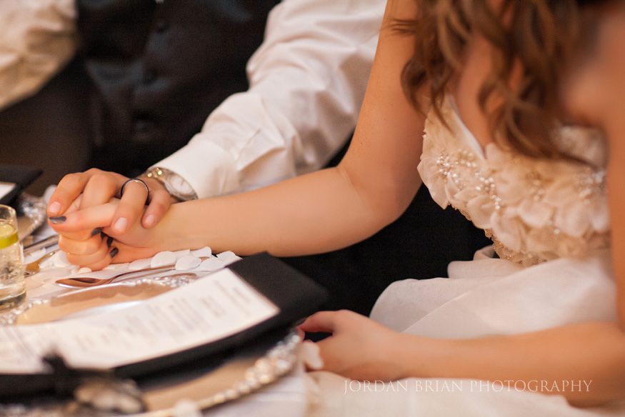 Maid of honor toasts at Cescaphe Downtown Club Wedding in Philadelphia
