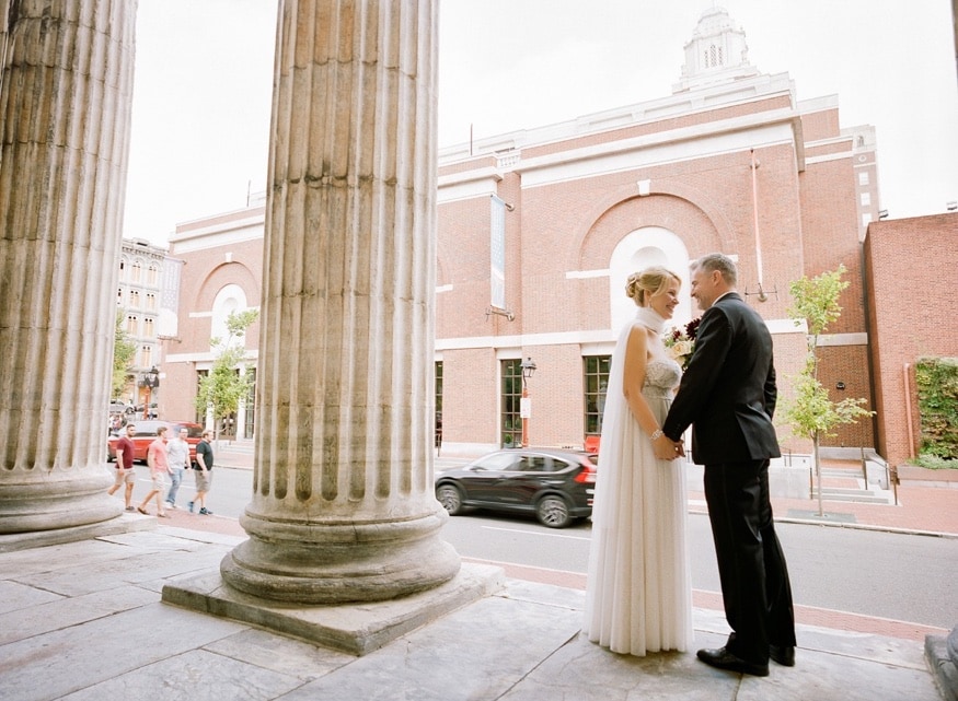 Bride & Groom portraits in Old City before
