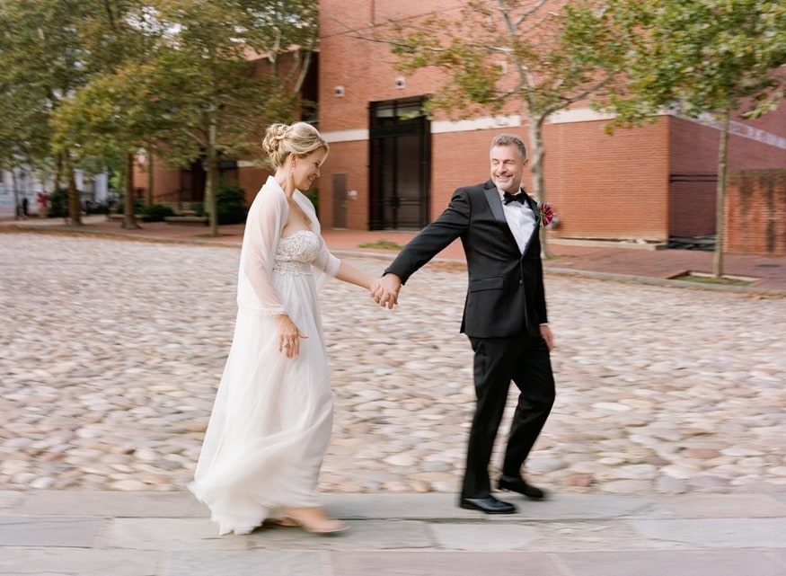 Bride & Groom portraits in Old City