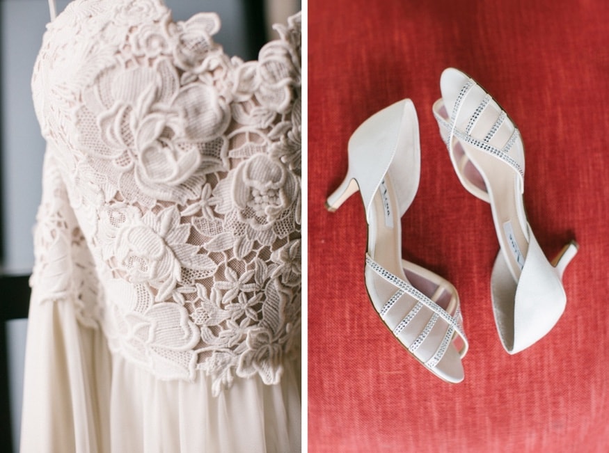 Lynn's bouquet detail at Hotel Monaco, floral design by DFW Event Design.