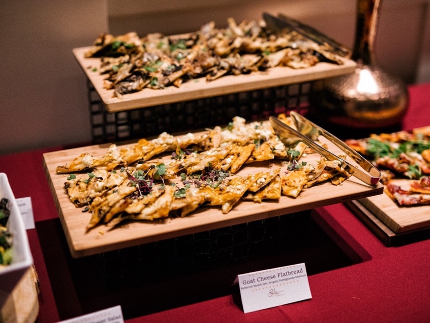 Brulee Catering at Museum of the American Revolution wedding reception.