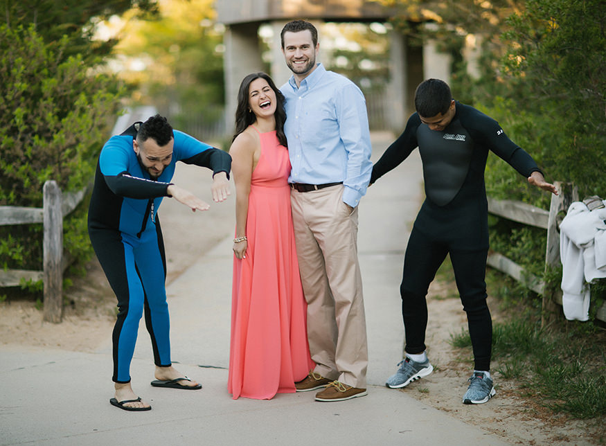 Barnegat Lighthouse engagement session.