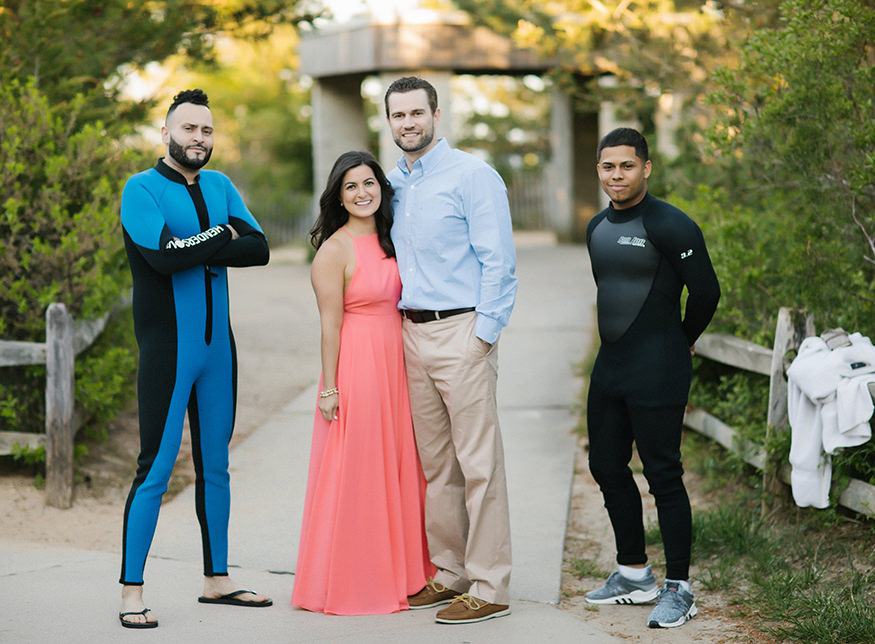Barnegat Lighthouse engagement session.