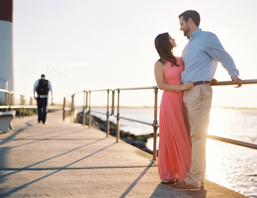 Barnegat Lighthouse engagement session.
