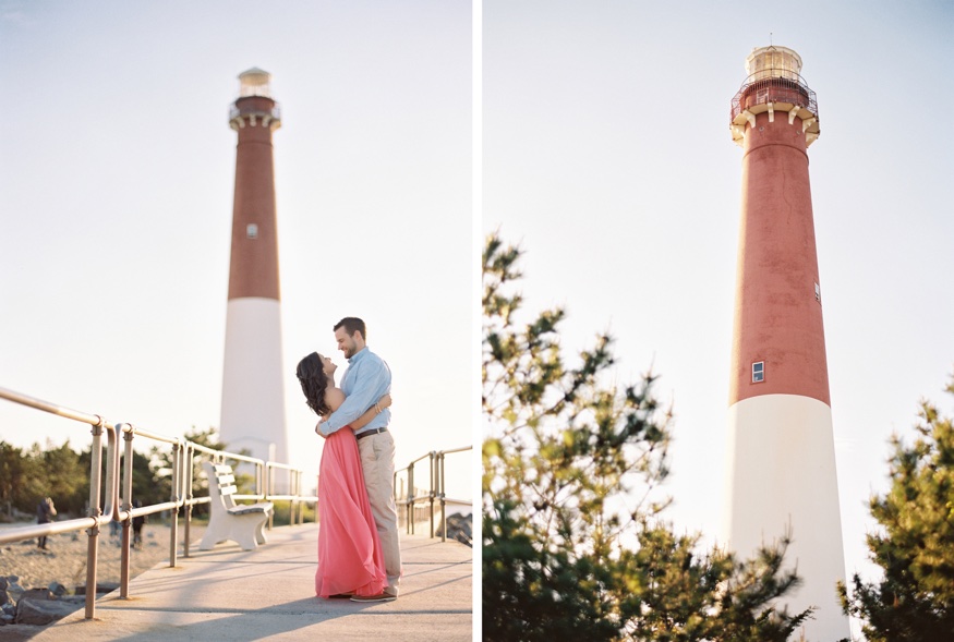 Barnegat Lighthouse engagement session.