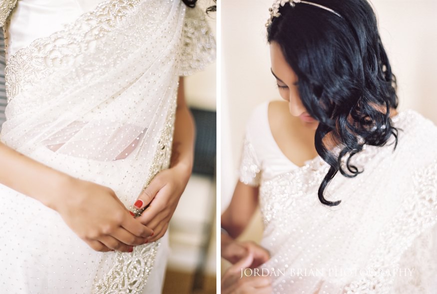 downtown marriott indian wedding bridal preps