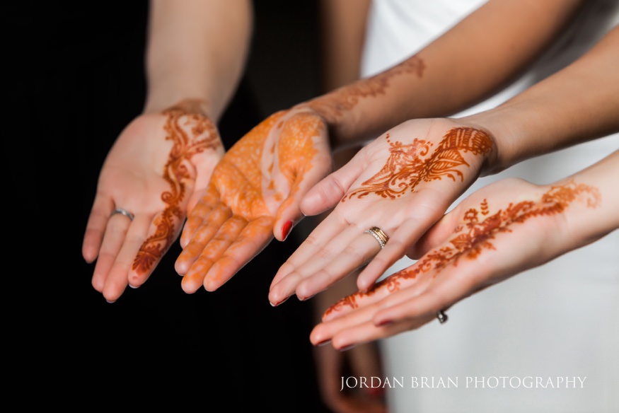downtown marriott indian wedding henna