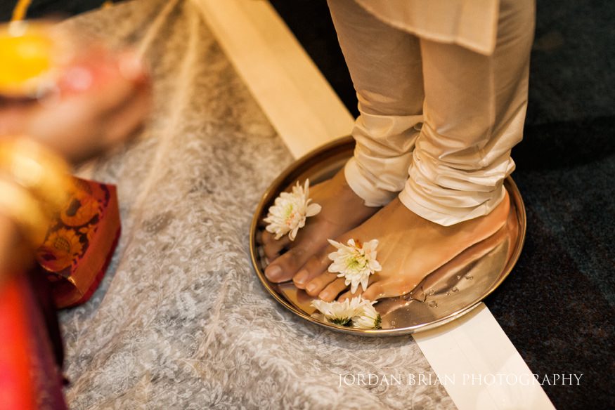 Traditional Indian wedding ceremony at Downtown Marriott Philadelphia.