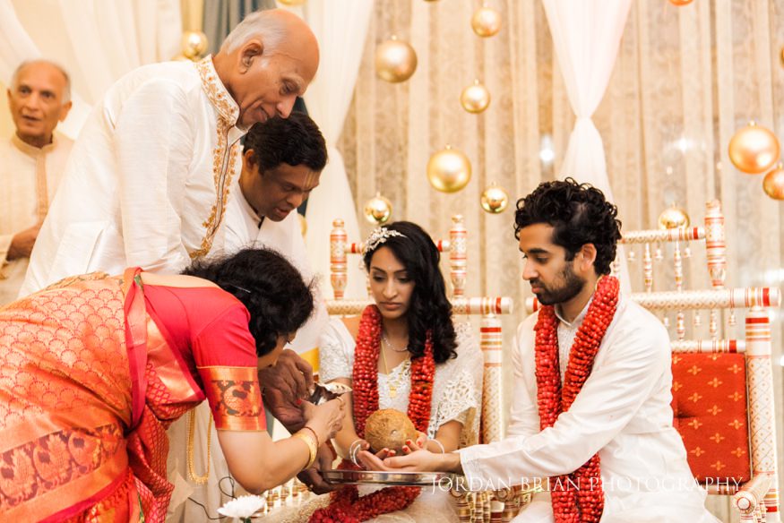 Traditional Indian wedding ceremony at Downtown Marriott Philadelphia.
