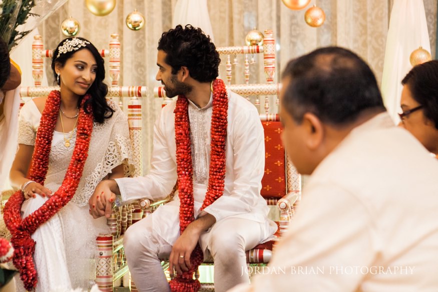 Traditional Indian wedding ceremony at Downtown Marriott Philadelphia.