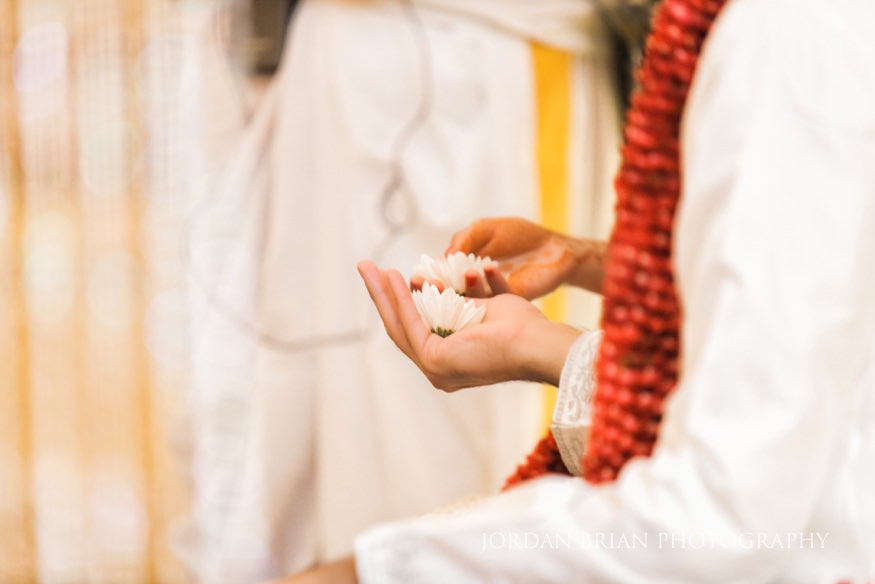 Traditional Indian wedding ceremony at Downtown Marriott Philadelphia.