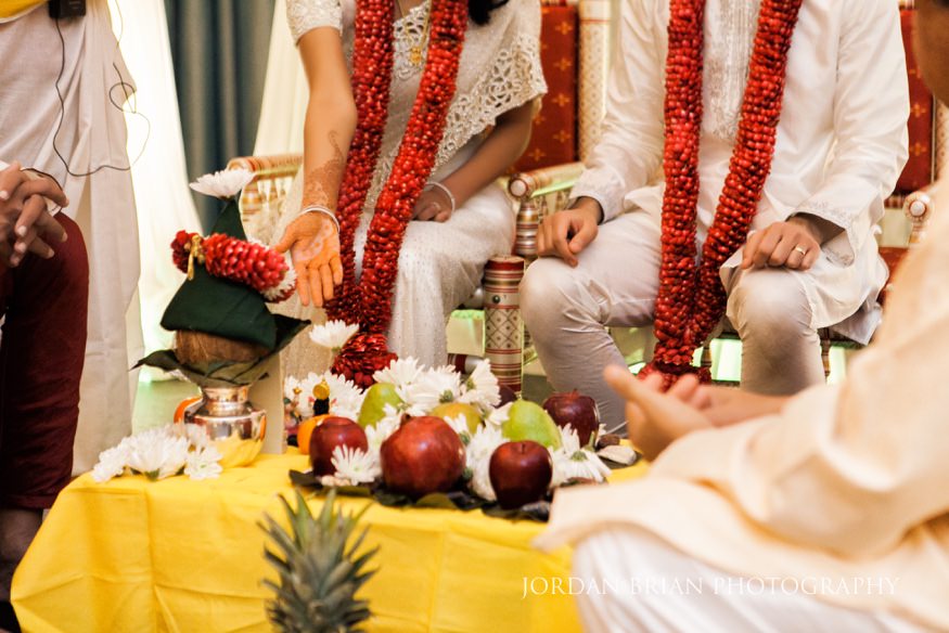 Traditional Indian wedding ceremony at Downtown Marriott Philadelphia.