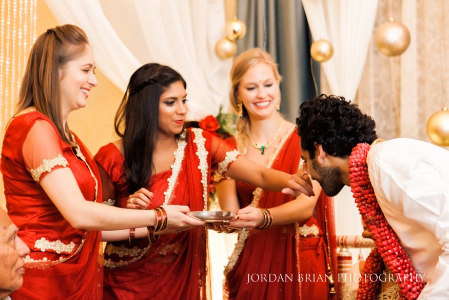 Traditional Indian wedding ceremony at Downtown Marriott Philadelphia.