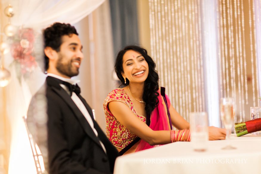 Wedding reception at Marriott Downtown Philadelphia.