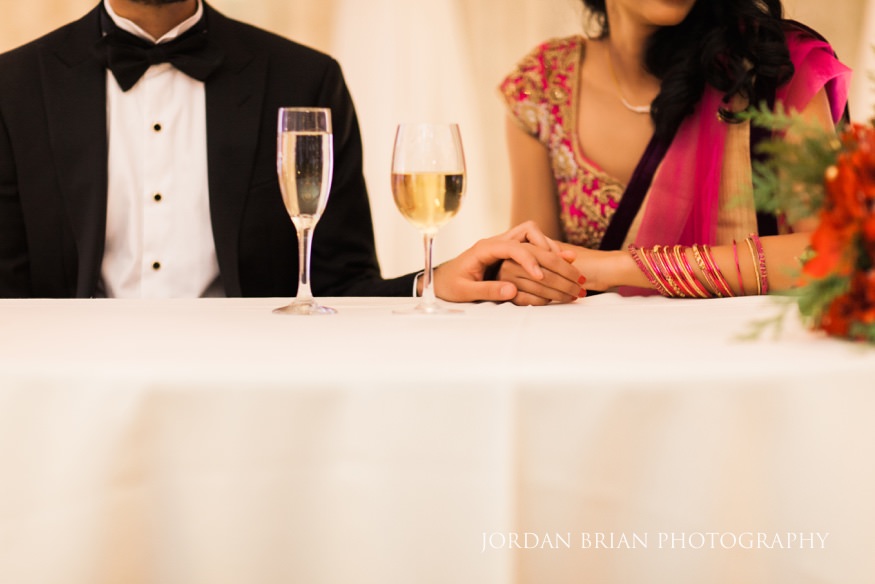 Wedding reception at Marriott Downtown Philadelphia.