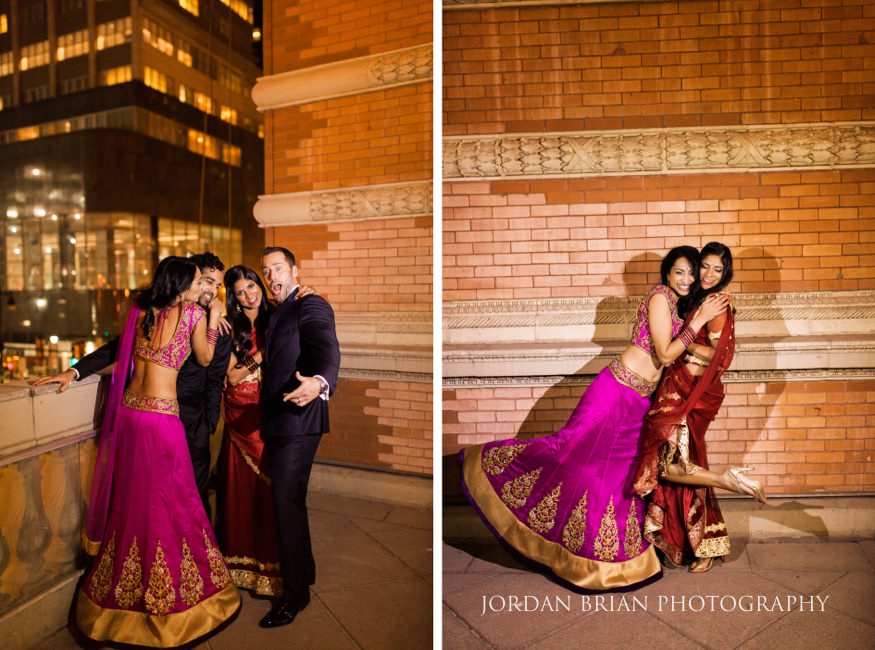 Wedding reception at Marriott Downtown Philadelphia.