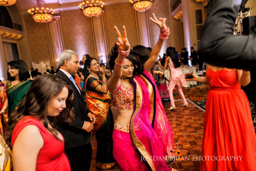 Wedding reception at Marriott Downtown Philadelphia.