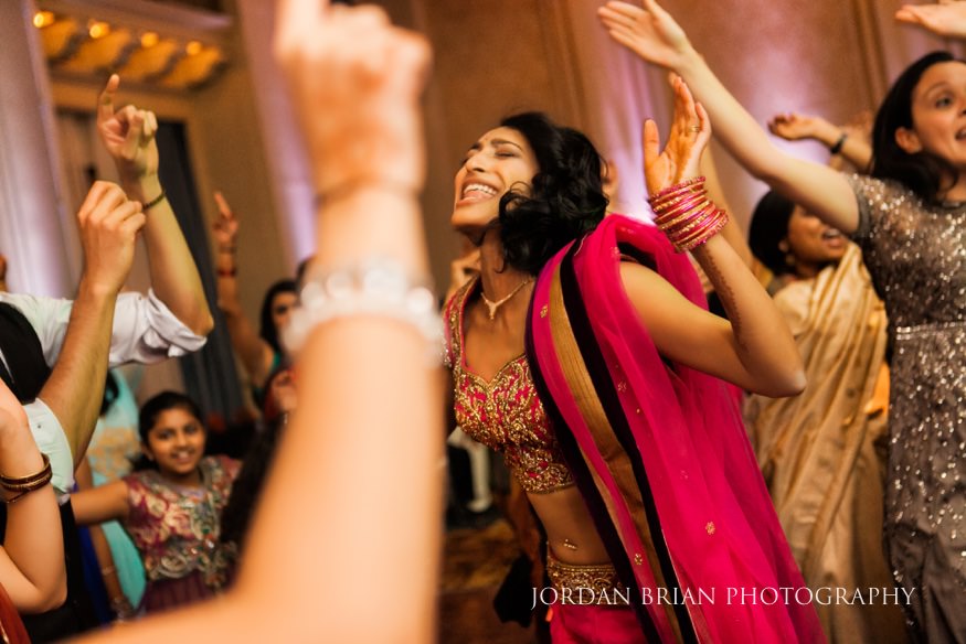 Wedding reception at Marriott Downtown Philadelphia.