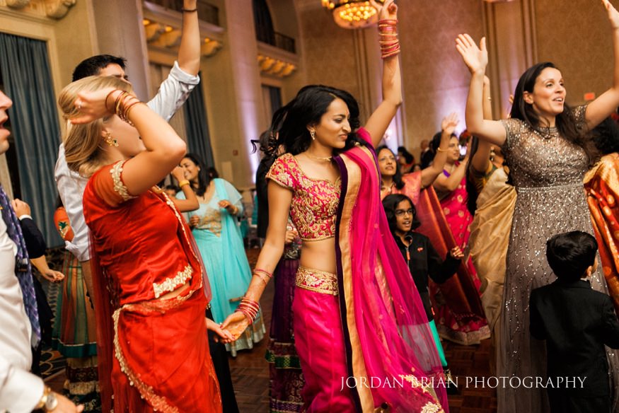 Wedding reception at Marriott Downtown Philadelphia.