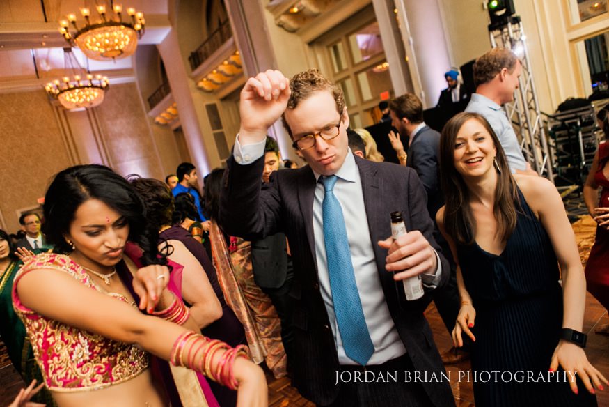 Wedding reception at Marriott Downtown Philadelphia.