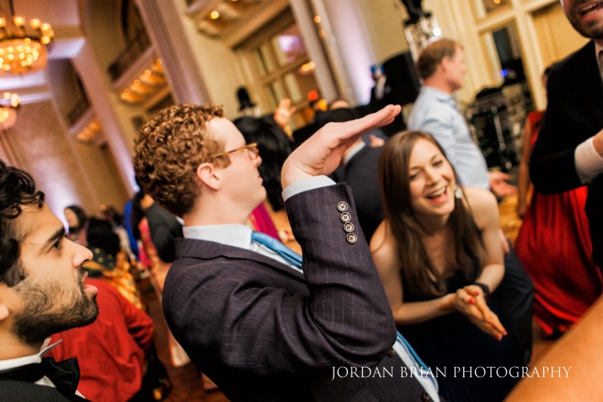 Wedding reception at Marriott Downtown Philadelphia.