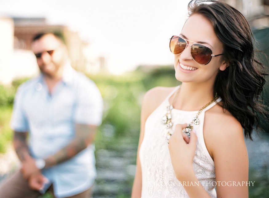bride portrait at philadelphia engagements