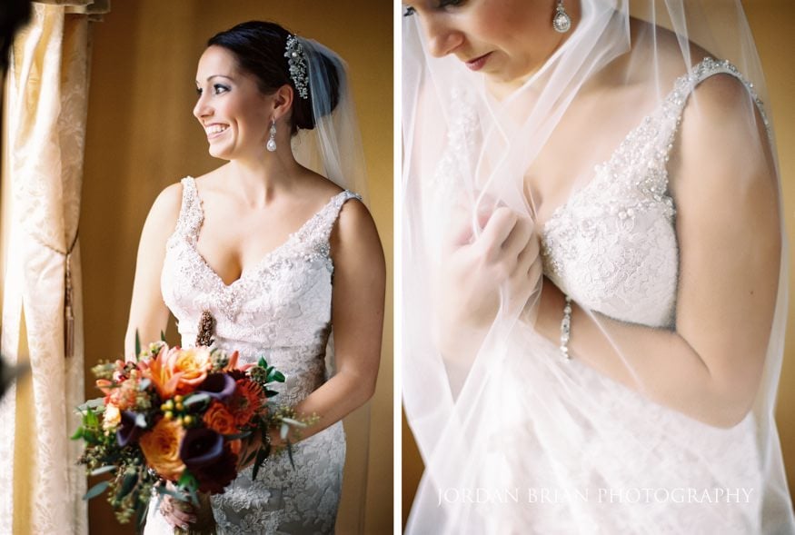 Bridal bouquet by Petal Pushers fall wedding