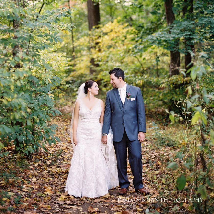 Bride and groom square crop Old Mill at Rose Valley