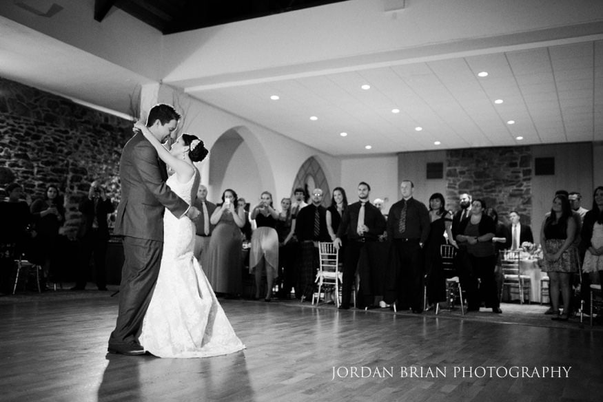 First dance closeup Old Mill at Rose Valley