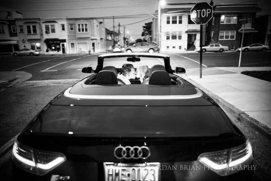 Simona and Brandon final portrait from their Ventnor beach engagement session
