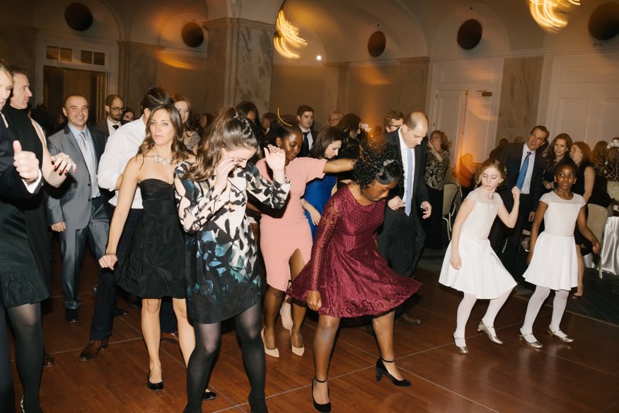 Ritz Carlton Philadelphia wedding reception.