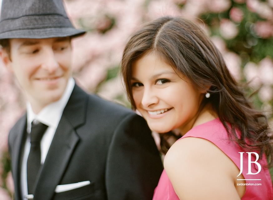 Mad Men themed engagement portraits in Philadelphia