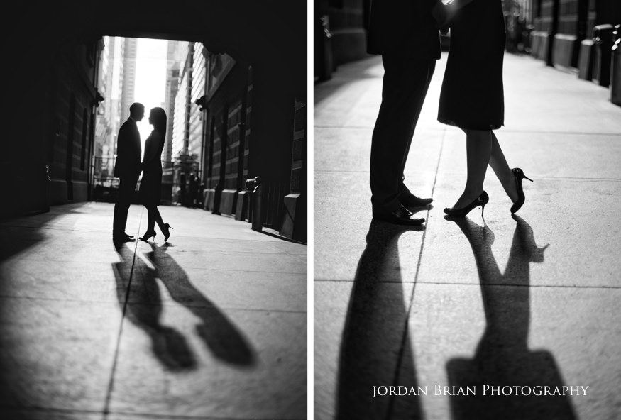 Tara and Paul walking out of City Hall in Philadelphia