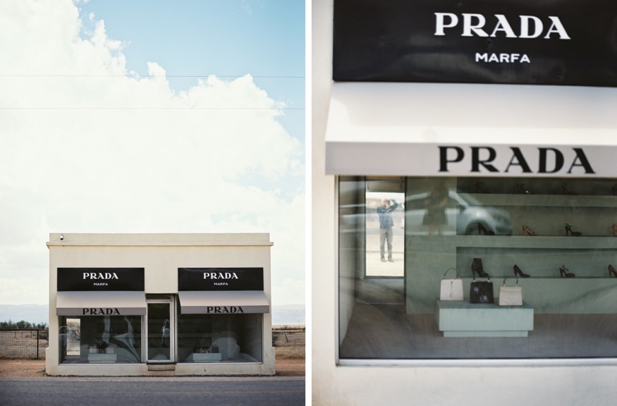 Marfa texas prada store