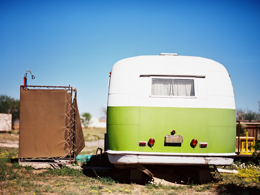 el cosmico airstream trailer