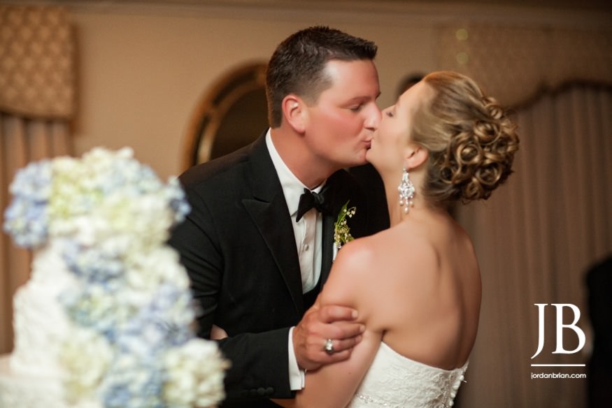 Vicki and Joe wedding reception moment at Castle at Skylands Manor