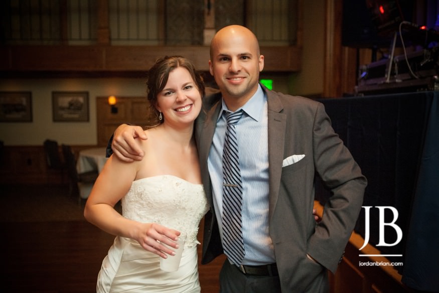 Wedding day grandmother reception photograph