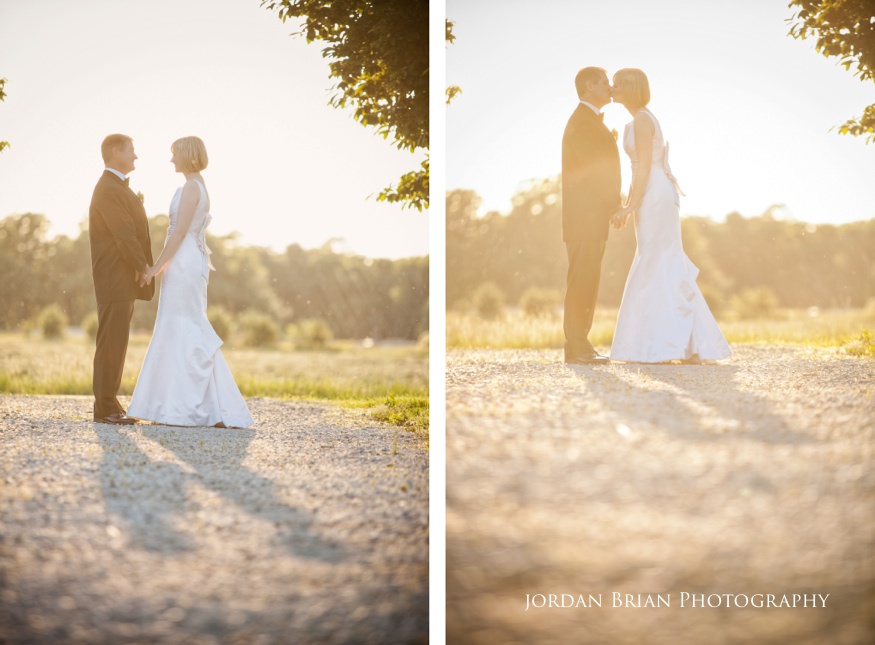 Yvonne and Bryan exchange vows in the vineyard at Valenzano Winery, photograph 21
