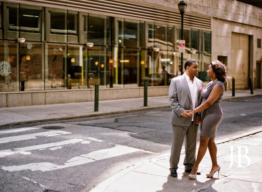 Philadelphia Engagement Photos – Adrienne & Joel