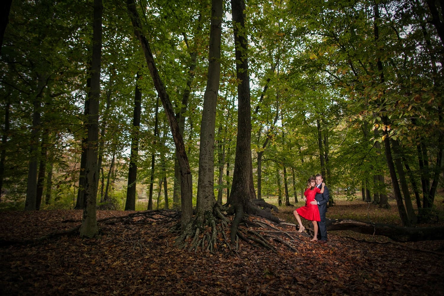 Holly & Chris’ Fall Engagement session in Medford, NJ