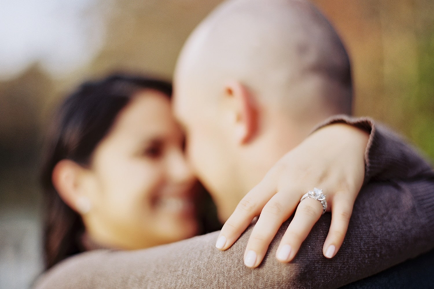 Fall Engagement Session at Smithville Park – Alicia & Marc